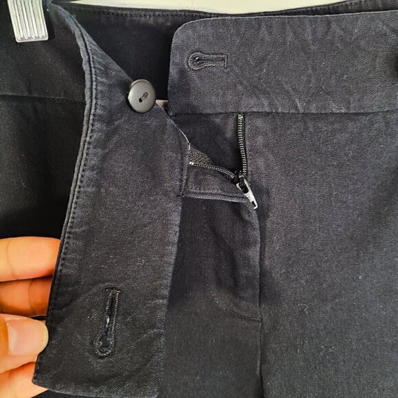 LOFT Julie Trousers Curvy Black Size 10 High Waist - Picture 7 of 8